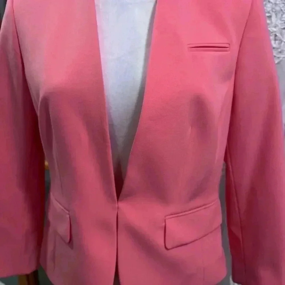 #209 size 4 pink lined jacket by Nine West